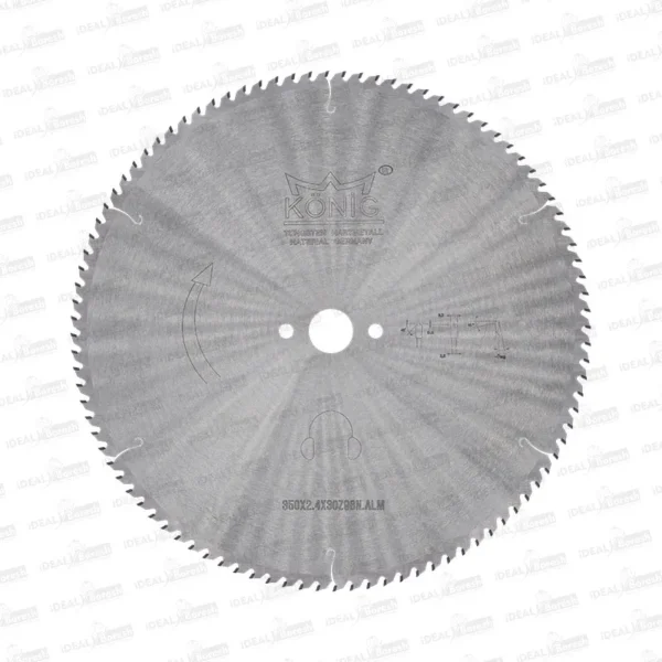 تیغ اره دیسکی نوک الماسه آلومینیوم بر KONIG ALU 300×3.2 z96