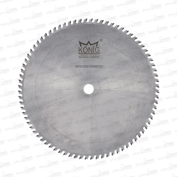 تیغ اره دیسکی نوک الماسه خشک بر KONIG DRYCUT 355×2.4×24.5 z80