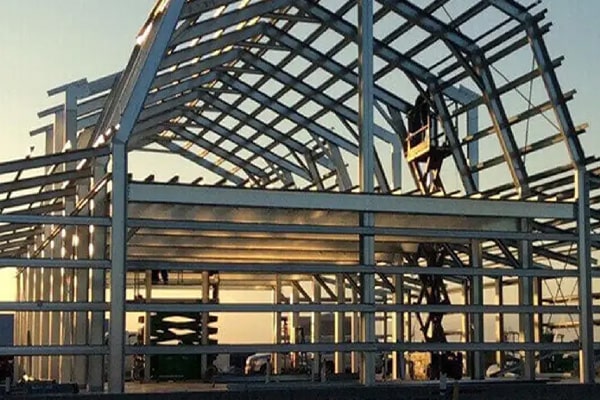 آموزش مراحل ساخت اسکلت فلزی جوشی