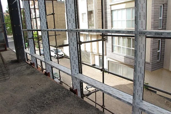 انواع شاسی کشی نمای ساختمان